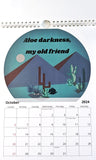 2024 Monthly Calendar- Plant Pun Themed