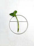 Silver Hanging Vase/ Propagation station