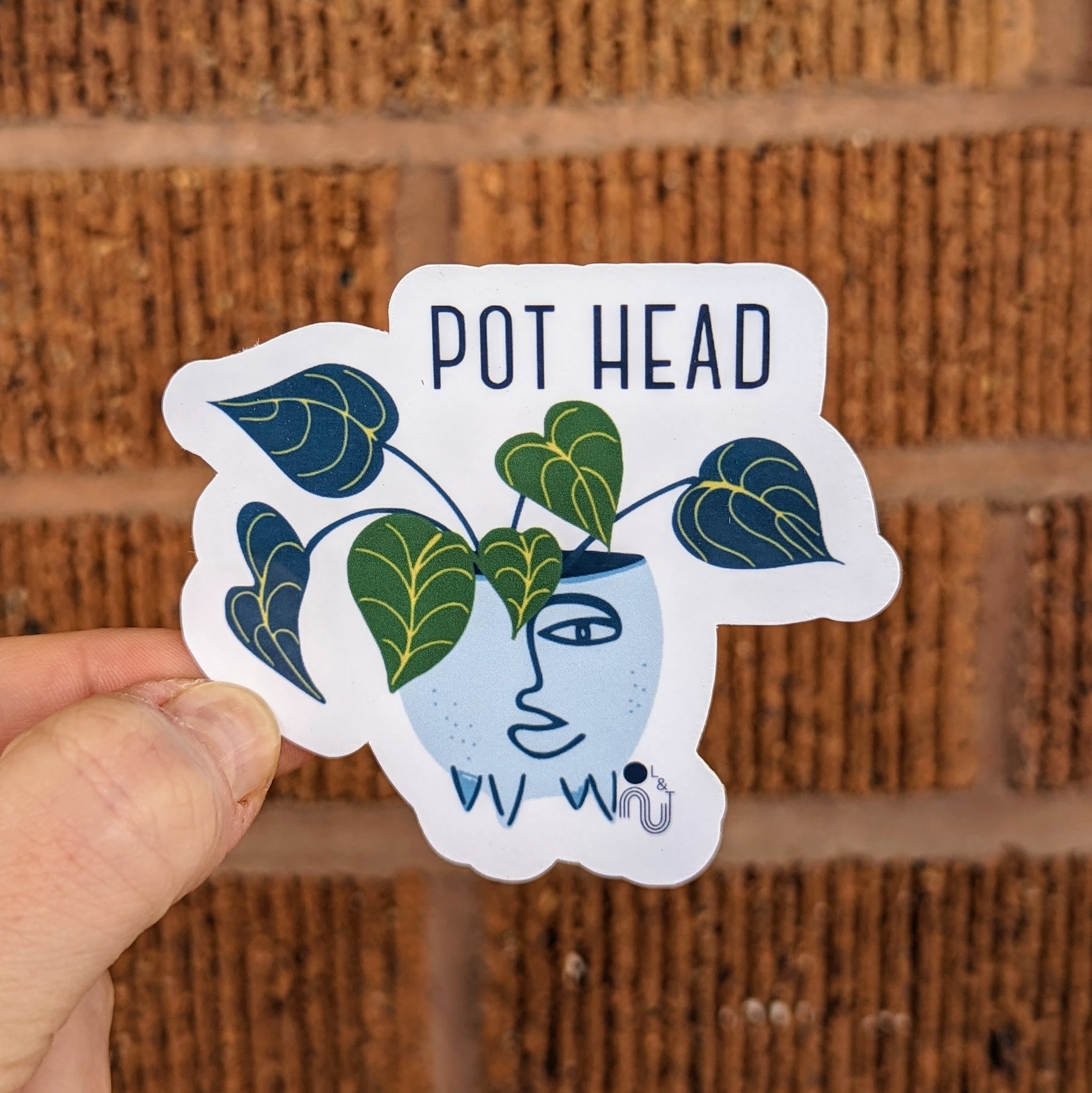 pothead stickers Pot Head – Laurel and Twine